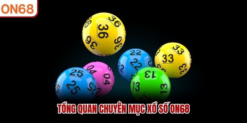 Tổng quan chuyên mục Xổ Số ON68
