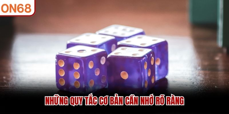 Những quy tắc cơ bản cần nhớ rõ ràng