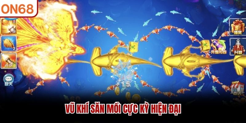 Vũ kh&iacute; săn mồi cực kỳ hiện đại